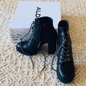 ALDO lace-up boots
